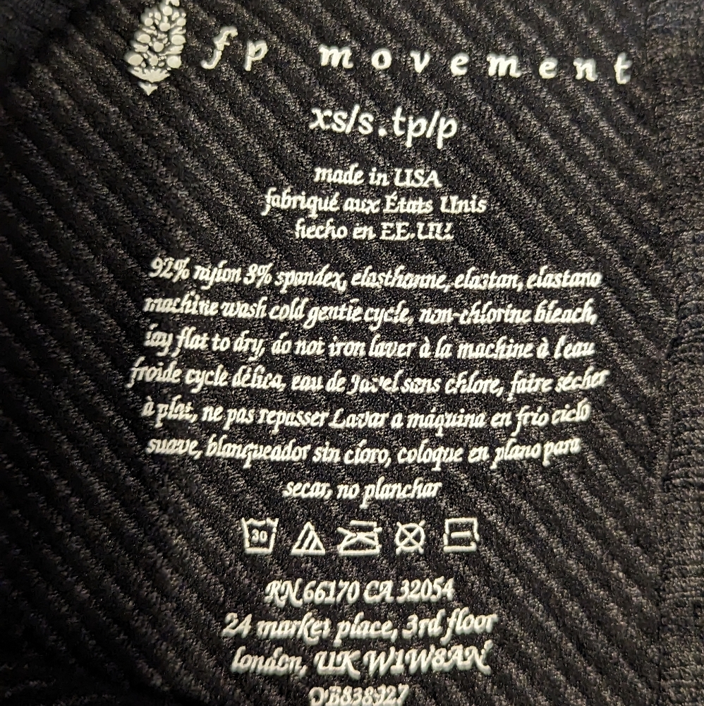 Final Price EUC Free People Movement Finish Line Leggings - Picture 8 of 15